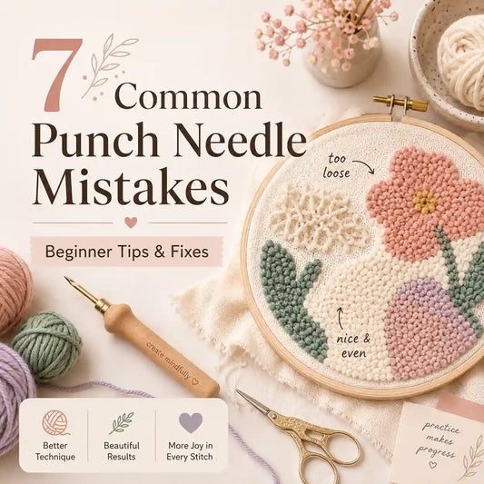 7 Common Punch Needle Mistakes Beginners Make