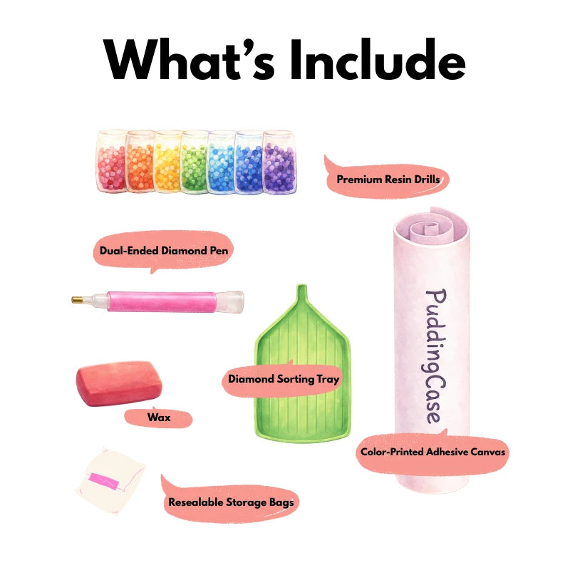 Desert Princess Diamond Painting 40×50cm – DIY Stained Glass Art