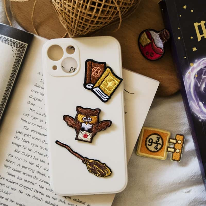 Pudding Case Harry Potter Embroidered Patches