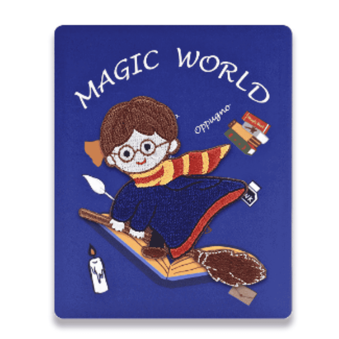 Pudding Case Harry Potter Embroidered Patches