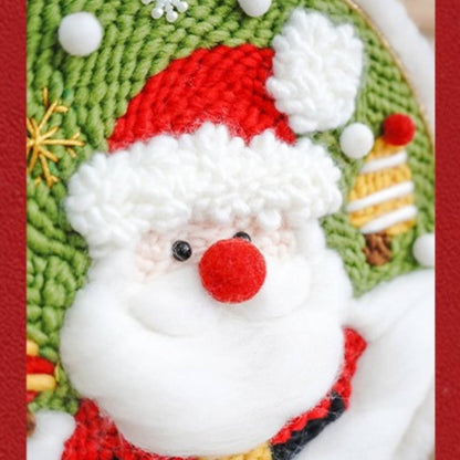 Xmas Punch Needle Kit Collection - Easy for Beginners Christmas Gift